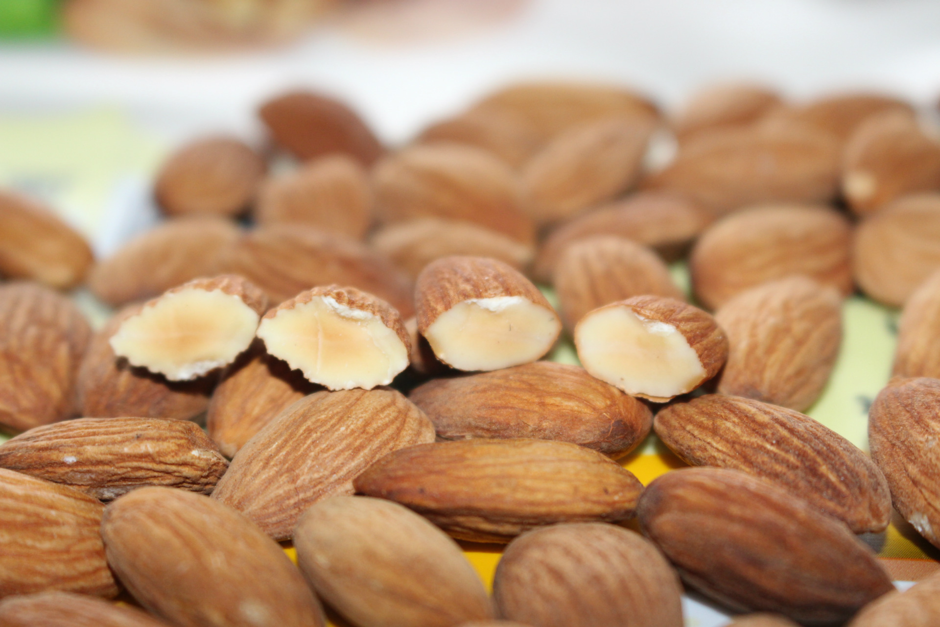 【鸿礼】批发扁桃仁 散装果仁 原味巴旦木仁500g/包 混合果仁配料