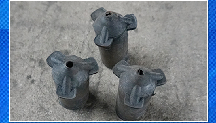 注浆锚杆专用锚头 厂家直供矿山施工钻采设备 加工定制规格齐全