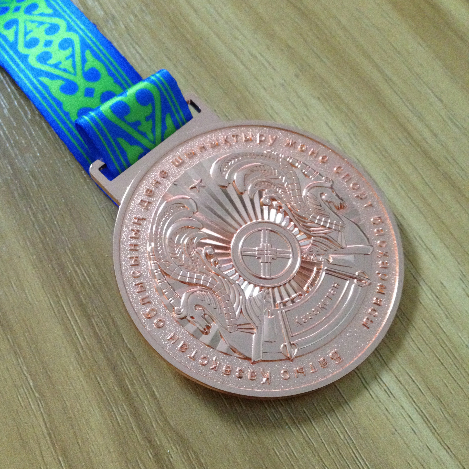 定制铜材质金属奖牌镀古青铜红铜奖牌奖章马拉松奖牌