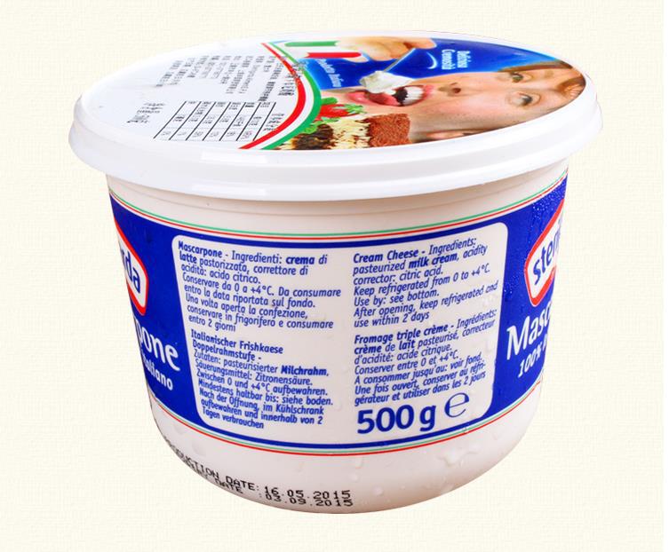 琪雷萨意大利进口琦雷萨马斯卡波尼奶酪500g马斯卡彭提拉米苏原料