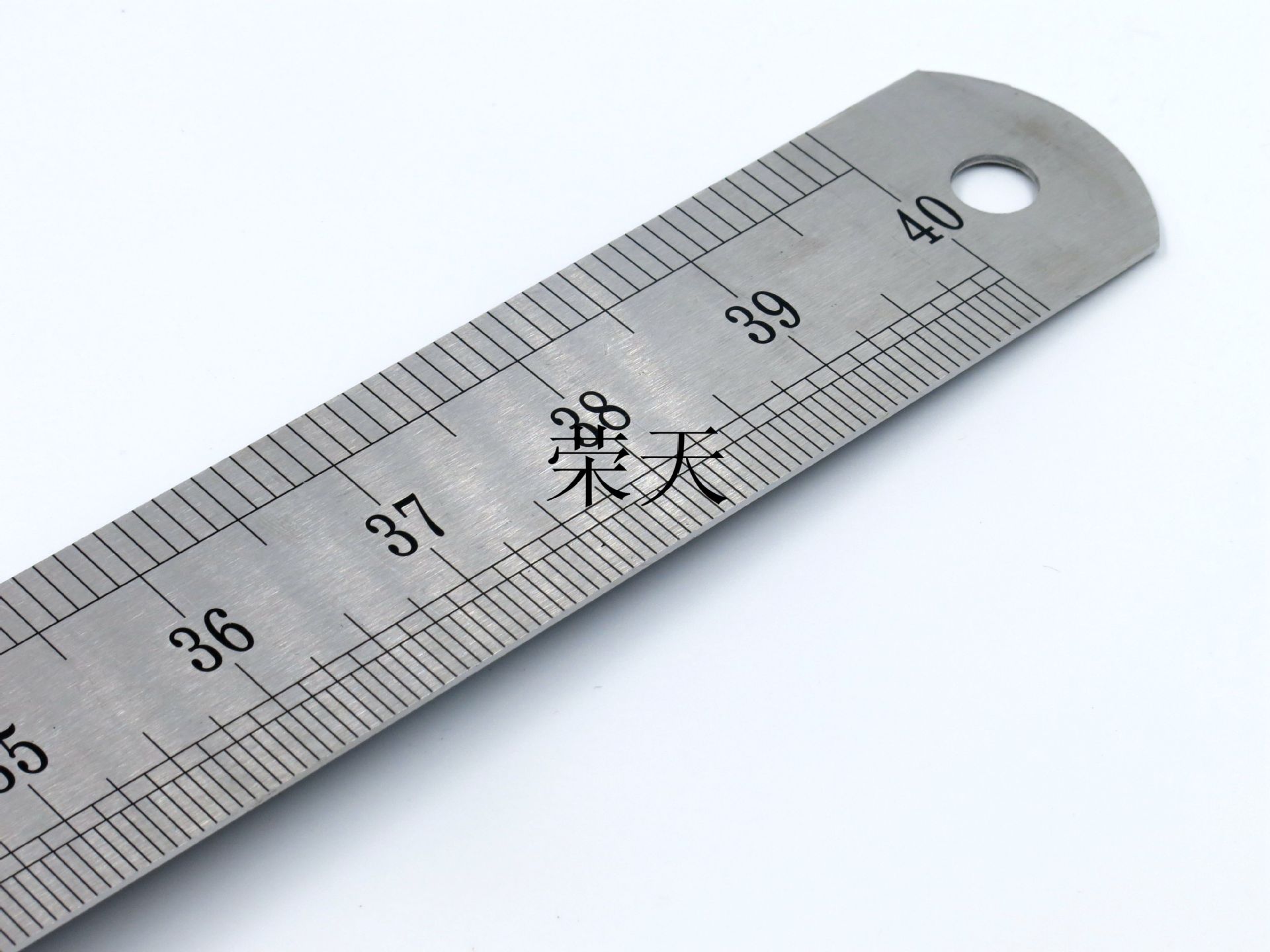 【sg】1米不锈钢加宽加厚直尺 双面刻度尺子 钢尺 美术尺