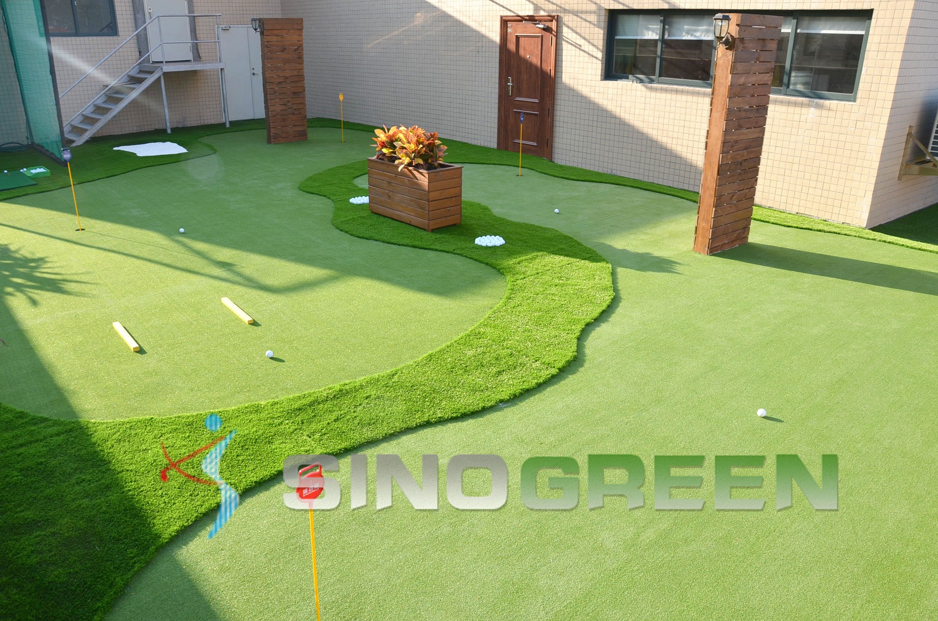 迷你果岭迷你高尔夫场地 盛鑫隆人工果岭嵌沙人工迷你果岭