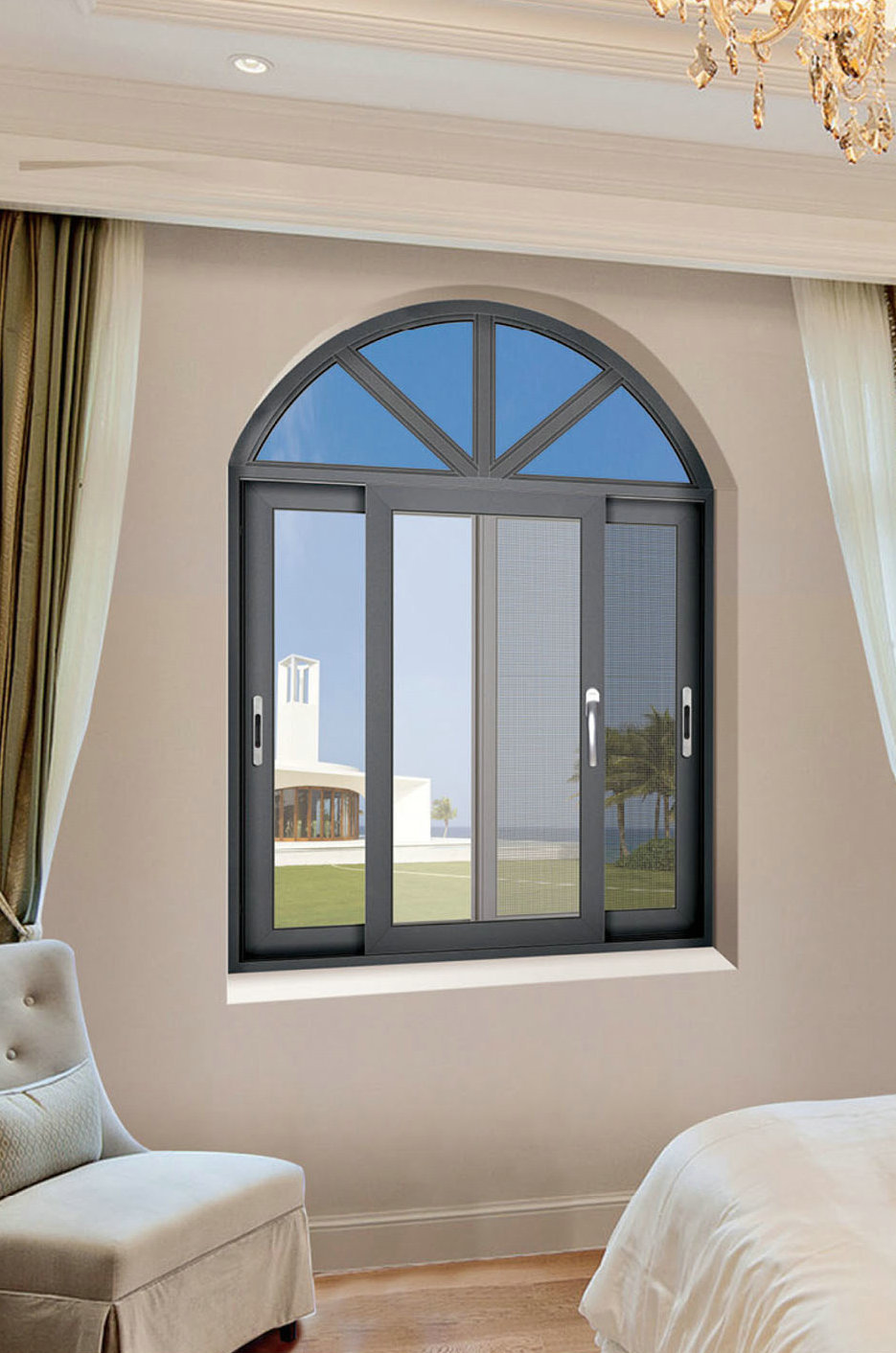 双鼎国际门窗-断桥推拉窗