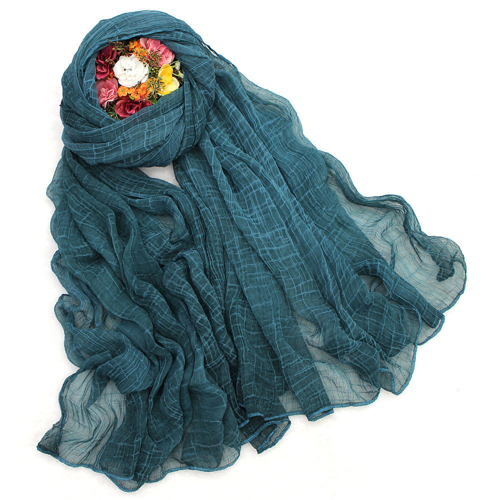 2017 new spring dirty silk imitation silk scarf scarf