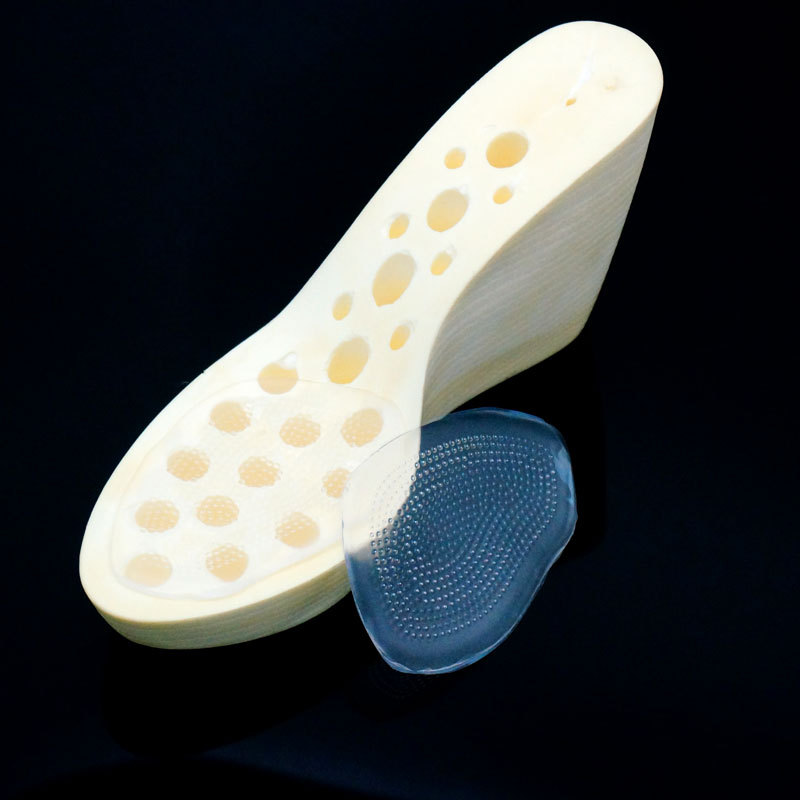 厂家批发男女均可防滑前掌垫自粘不跟脚颗粒防磨损gel前脚掌垫-鞋垫增