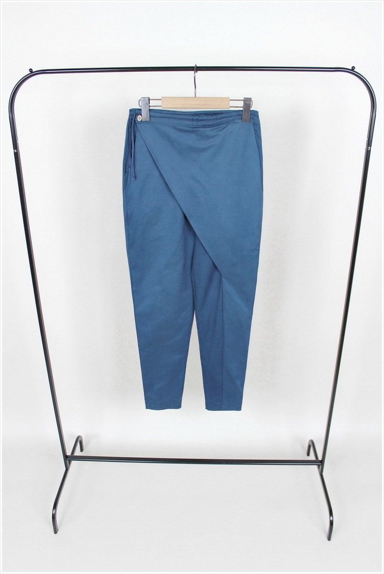 秋冬加厚日式铅笔裤男原创设计师男装锥型男式休闲裤小脚裤子潮