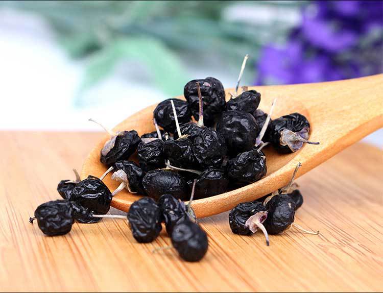 呀啦索新鲜枸杞鲜果 特级免洗野生青海黑枸杞罐装礼盒60g