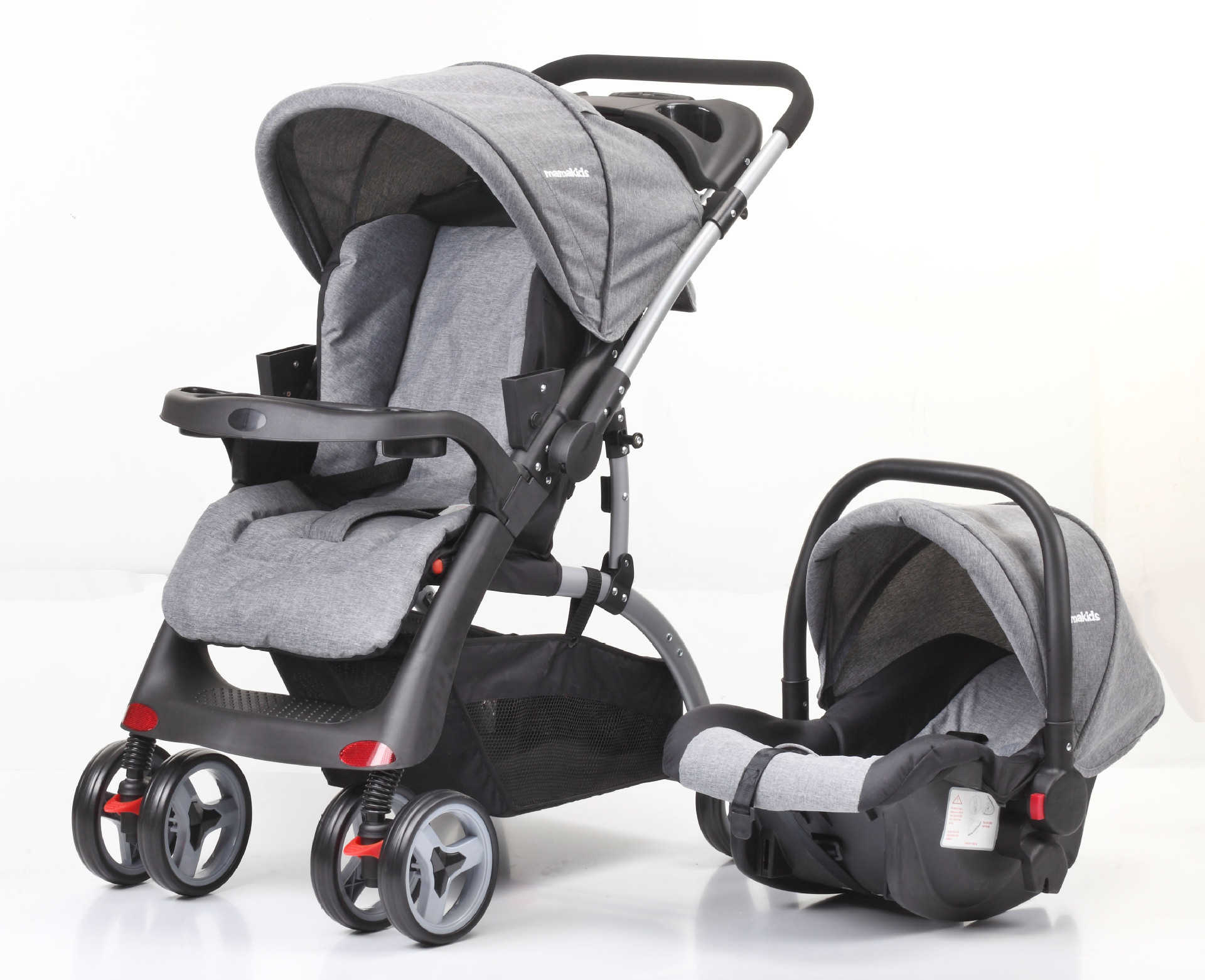 mamakids出口德国婴儿推车多功能可躺可坐轻便折叠招代理