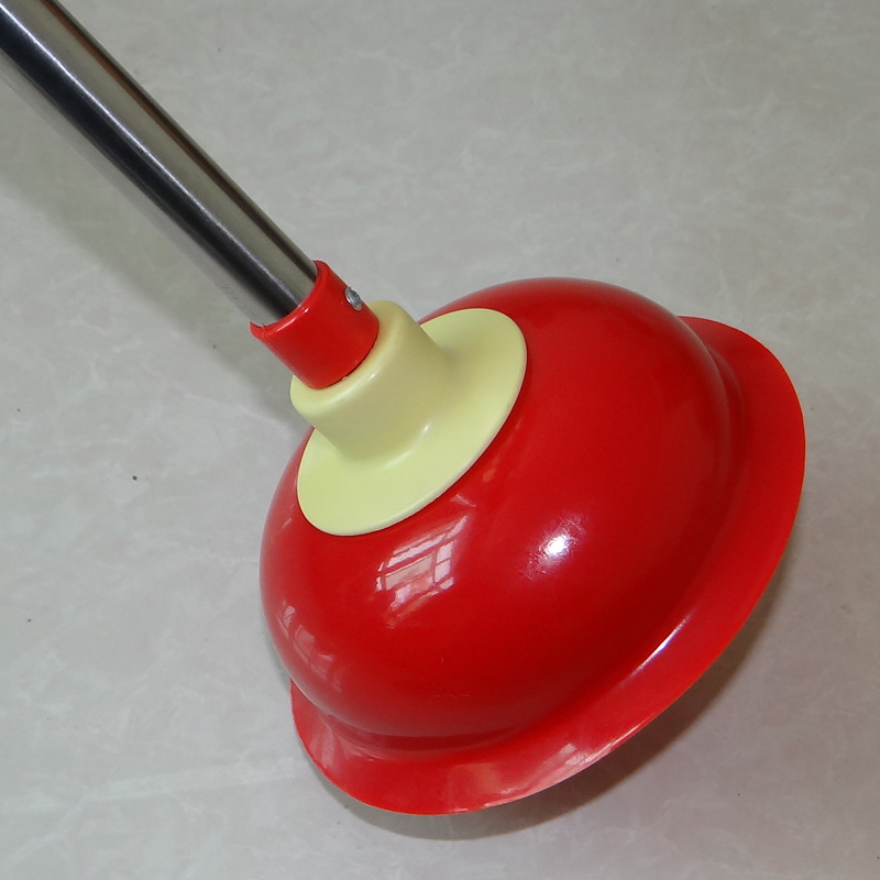 大口径马桶吸皮搋子红色皮揣子下水管道疏通堵塞通马桶皮抽子