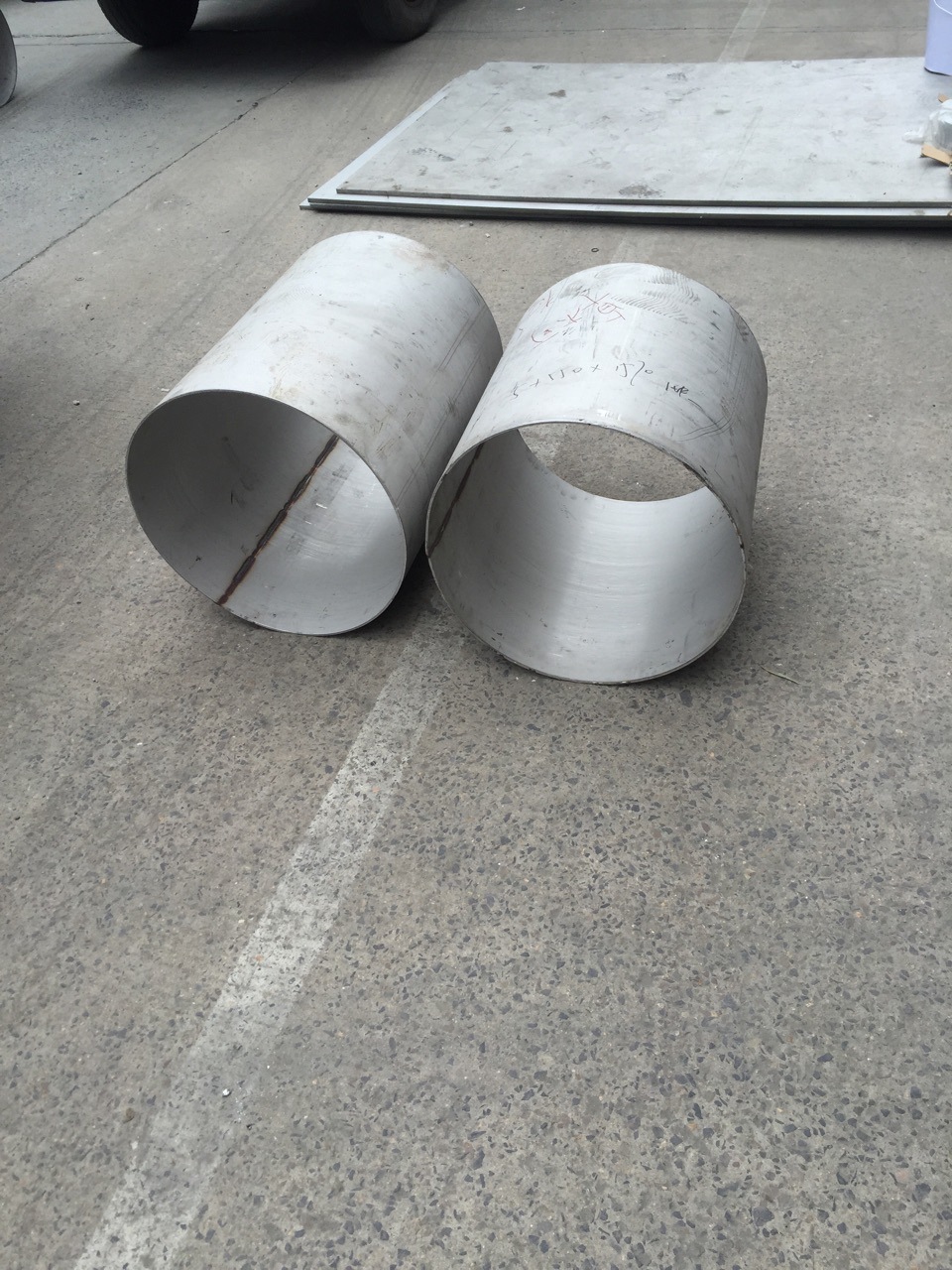 304不锈钢板卷圆