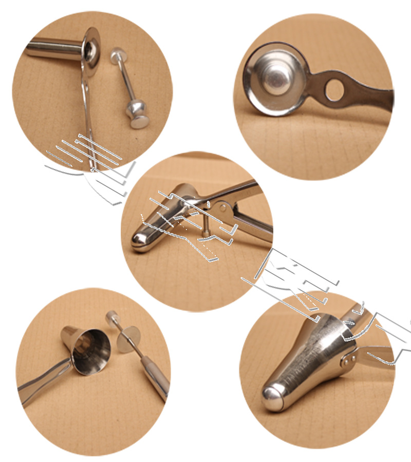 包邮肛门镜不锈钢扩张器一次性钳式医院用检查扩肛喇叭式圆口筒式