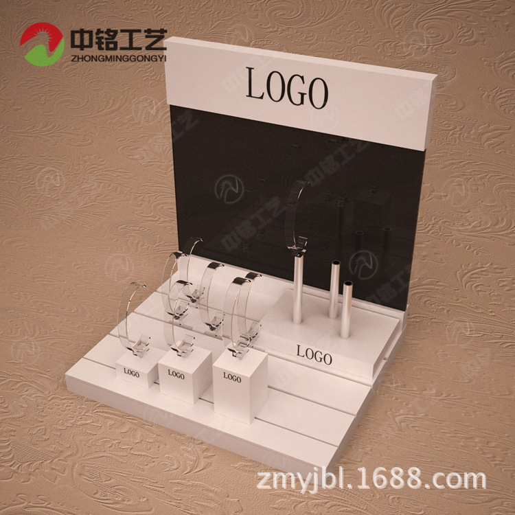 定做亚克力c圈手表展示架 卡西欧智能手表展示台 支持来图定制