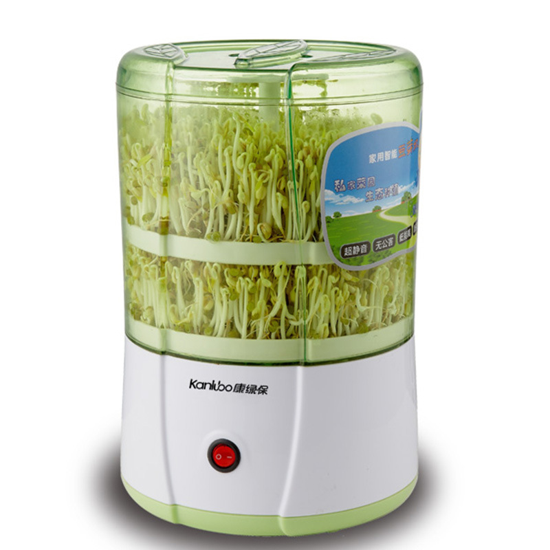 康绿保豆芽机 全家用自动豆芽机大容量果蔬机发芽智能双层