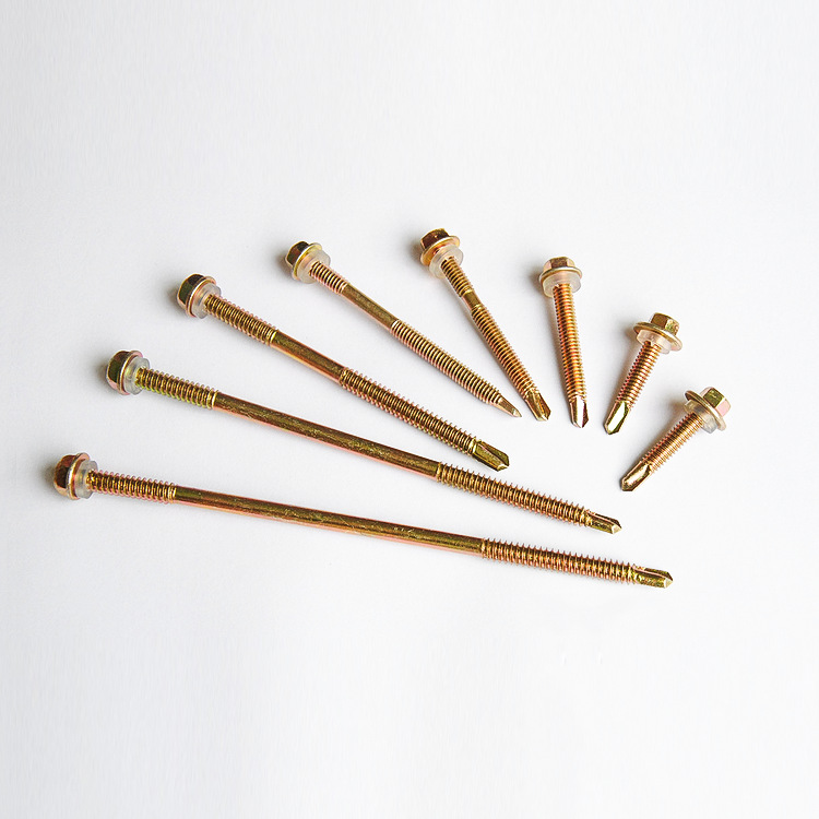 振成钻尾丝 六角法兰自攻螺丝 厂家批发 连接件 螺丝钉 紧固件