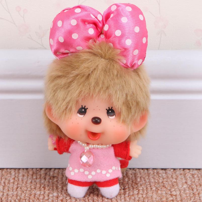 蒙猴蒙奇奇9cm挂件 手机包包挂件 小号公仔