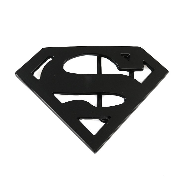 镂空超人皮带扣 2色可选