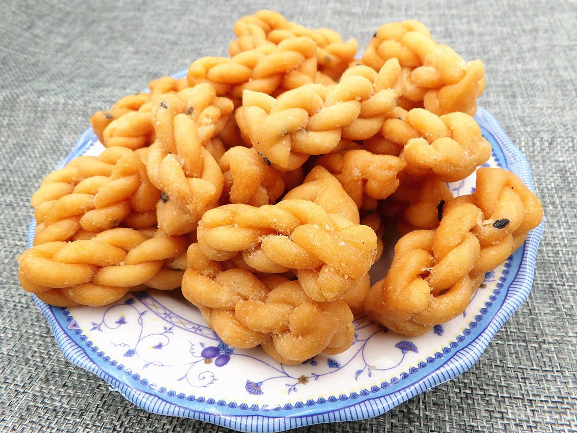 小麻花零食 特产包邮 散装小麻花批发 零食批发休闲食品5斤.