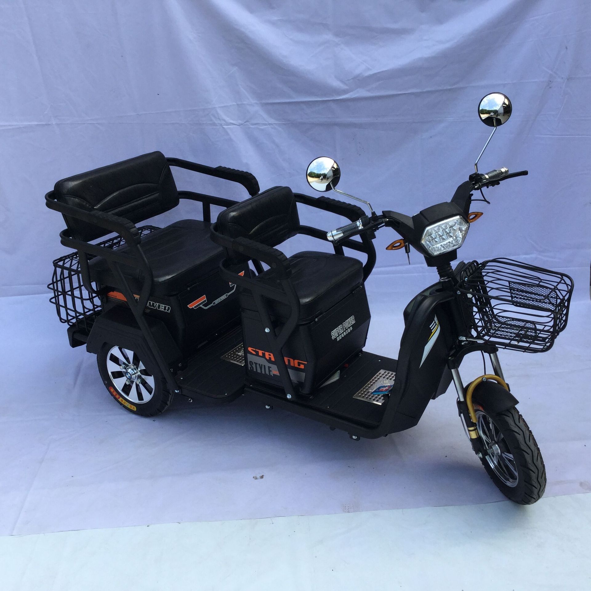 三同 福星二代电动三轮车 老年代步三轮车 量大优惠 厂家直销