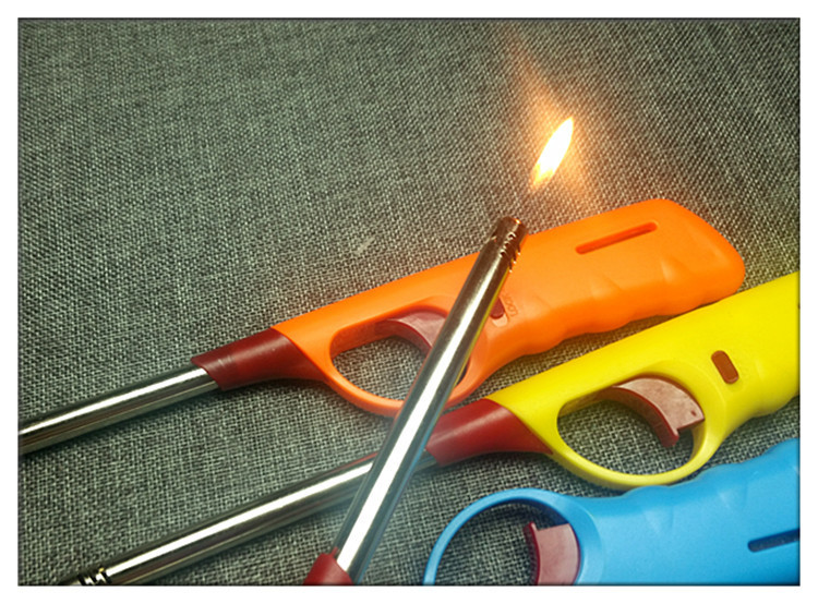 厨用点火器 可充气式猛火炉明火打火机 家用天然气煤气点火枪