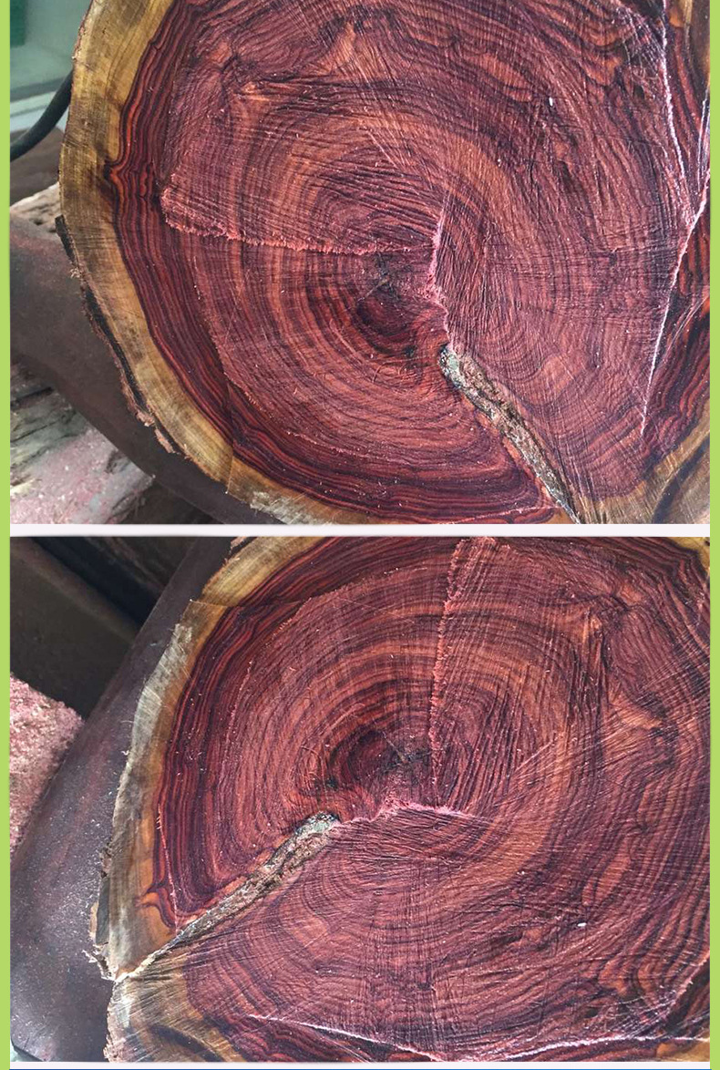 进口家具木材紫蝴蝶原木 天然纹理高档家具工艺品木材原木