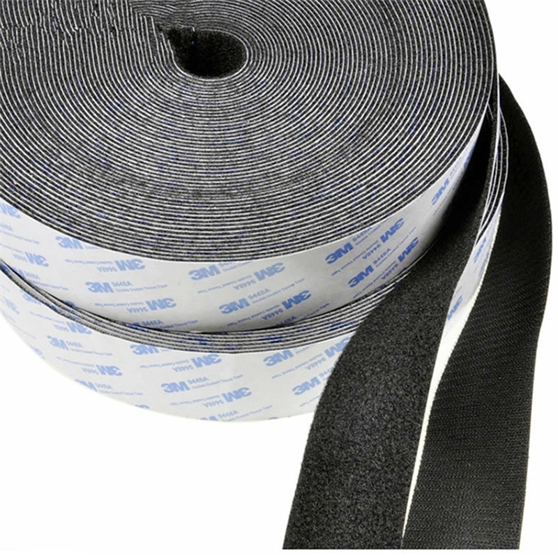 3m背胶魔术贴厂家批发 超强粘力3m魔术贴 耐用牢固家纺产业魔术贴