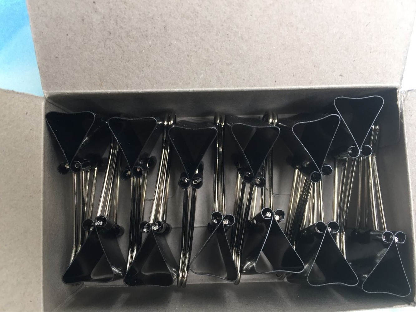 金蝶41mm 黑色长尾夹 no.60041