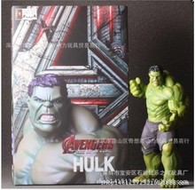 复仇者联盟绿巨人浩克Hulk手办公仔PVC人偶摆件精美盒装珍藏摆件