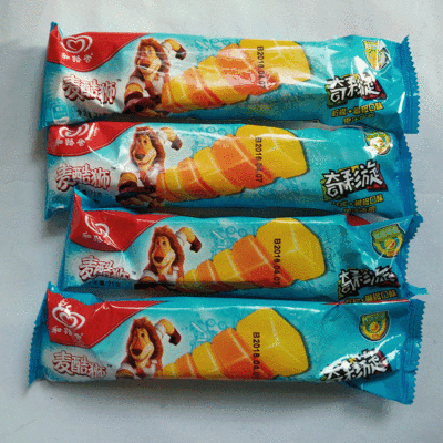 现货批发柠檬柳橙口味果味冰淇淋 麦酷狮奇旋彩雪糕多种冷饮厂家