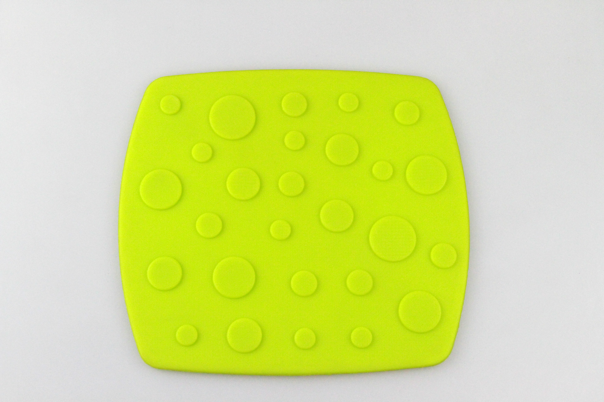 厂家直销加厚硅胶餐垫糖果色圆点 防滑垫 隔热垫 防热餐垫 桌垫