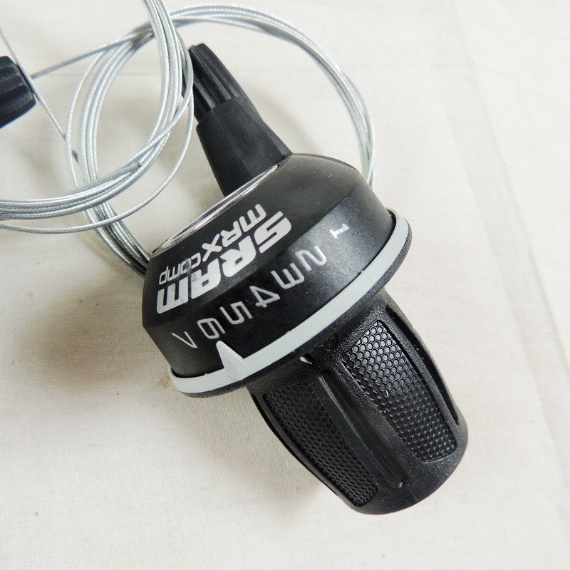 sram速联mrxcomp山地自行车折叠车7速定位变速转把兼容喜玛诺