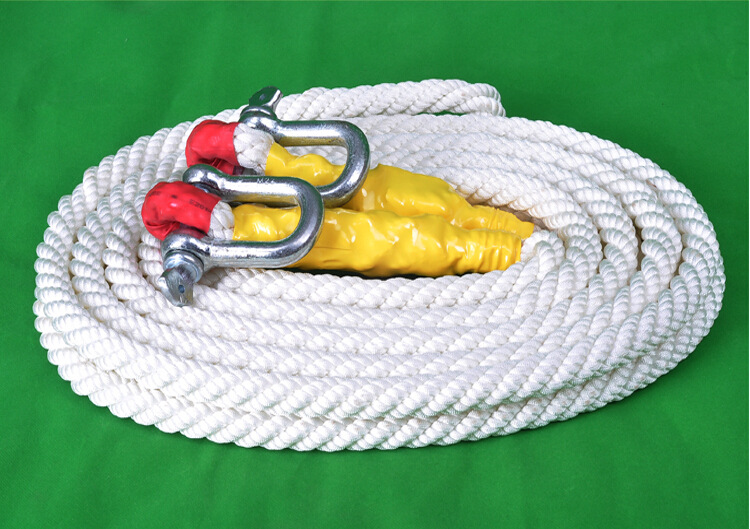 包邮车载便携式汽车拖车绳5吨10吨15吨牵引绳拉车绳越野车救援绳