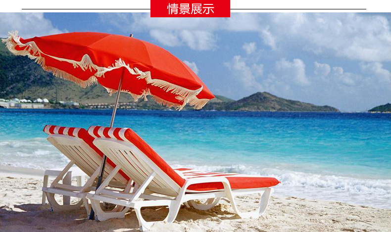 现货色织条纹沙滩椅面料厂家直销牛津布防水加密遮阳伞沙滩椅面料