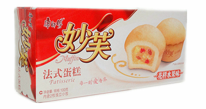 康师傅妙芙法式蛋糕 多种口味100g零2枚独立小包零食 婚庆喜糖