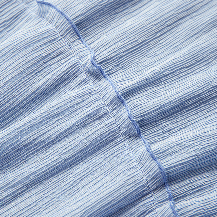 供应**单丝人棉褶皱面料 vero moda同款女装衬衫面.