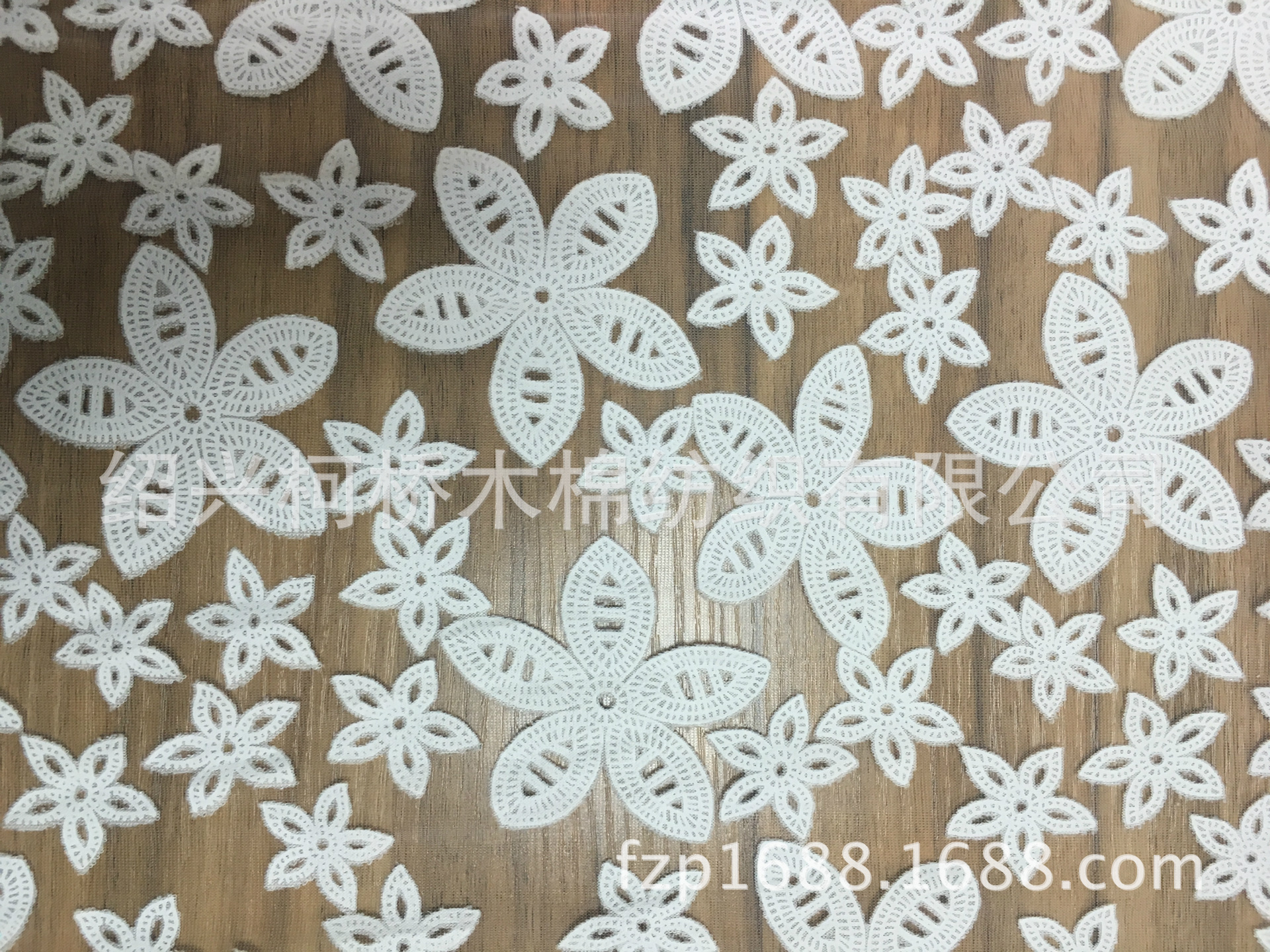 针织烂花面料,t/r烂花布