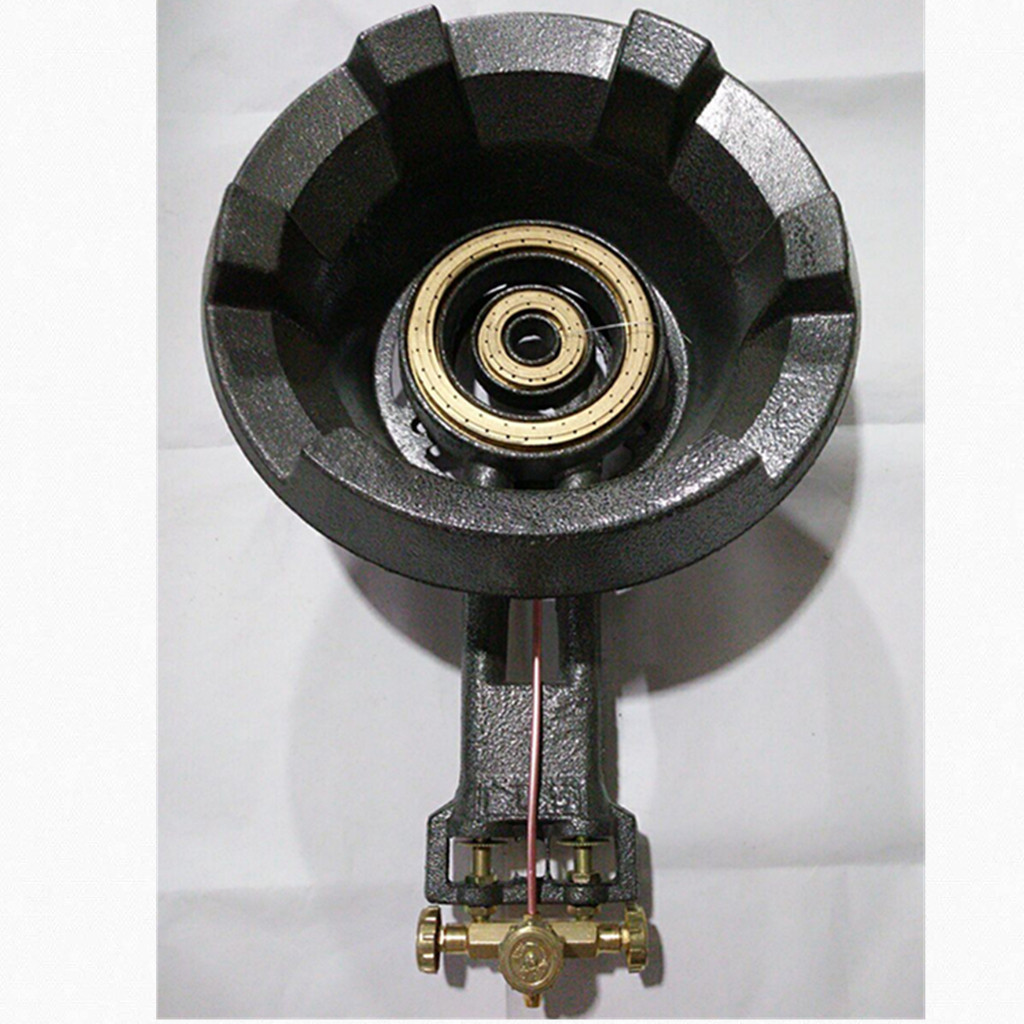 厂家批发中压美式特大双管猛火炉商用猛火灶具液化气燃气灶煤气灶