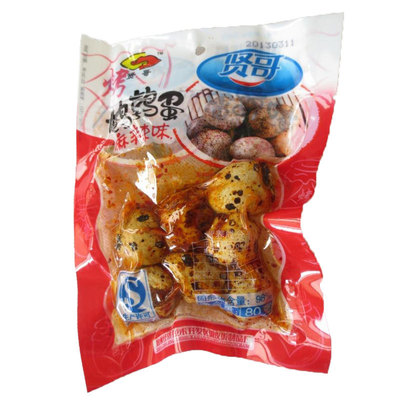 明星代言贤哥鹌鹑蛋80g 卤蛋酱香孜然原香味香辣任选休闲零食品