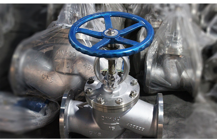厂家直销不锈钢304手动截止阀国标手轮法兰式截止阀截止阀定制
