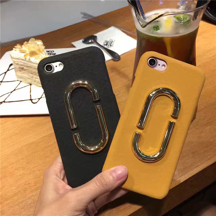 韩风复古个性金属环回形针苹果6/6spl-iphone保护套