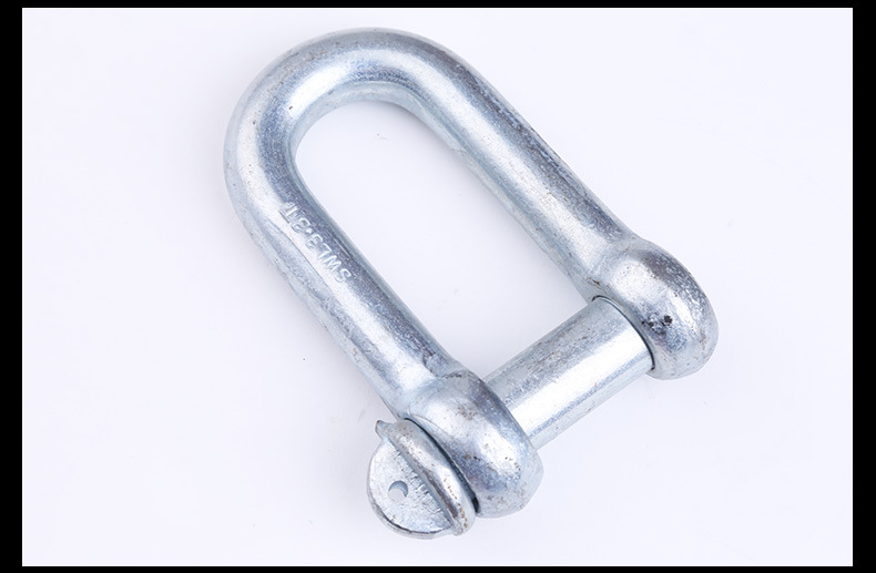 【厂家直销】 起重国标卸扣 u型环电力工具 卸扣 卡环索具