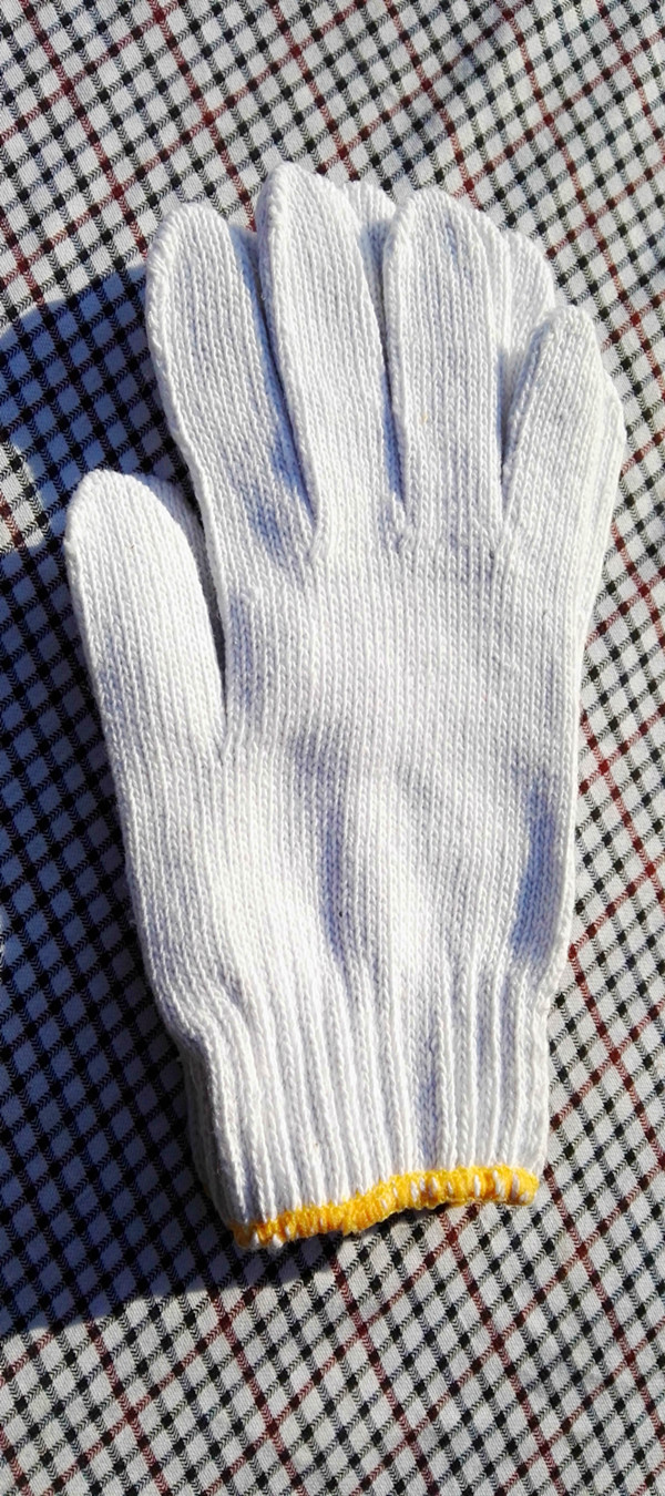 自产自销特价耐磨精白棉纱线手套 大品牌brandmax线手套