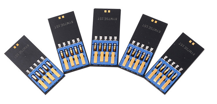 工厂供应黑胶体高速芯片 udp2.0 udp3.0 短版2.0 3.0车载u盘芯片