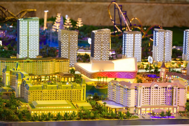 建筑比例模型沙盘 房地产售楼模型沙盘制作