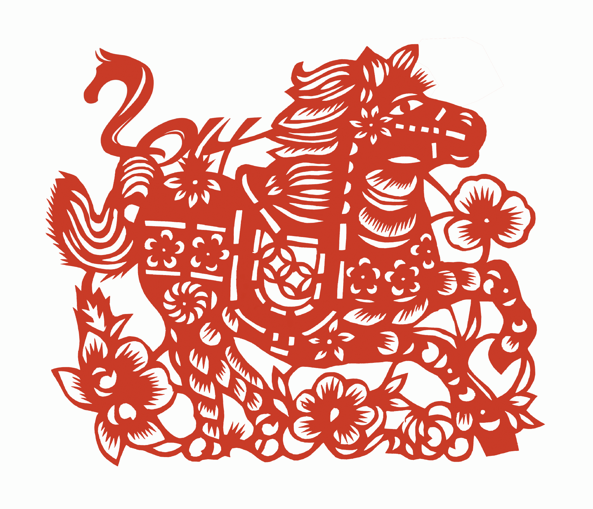 厂供多款十二生肖剪纸批发 定制logo生肖剪纸窗花 纸雕等