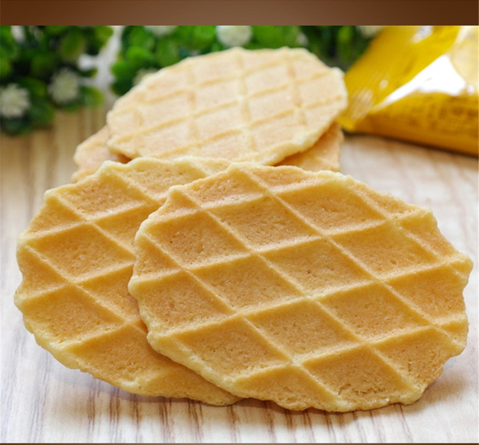 zek蜂蜜黄油瓦夫饼干120g 韩国进口食品瓦夫饼干办公休.