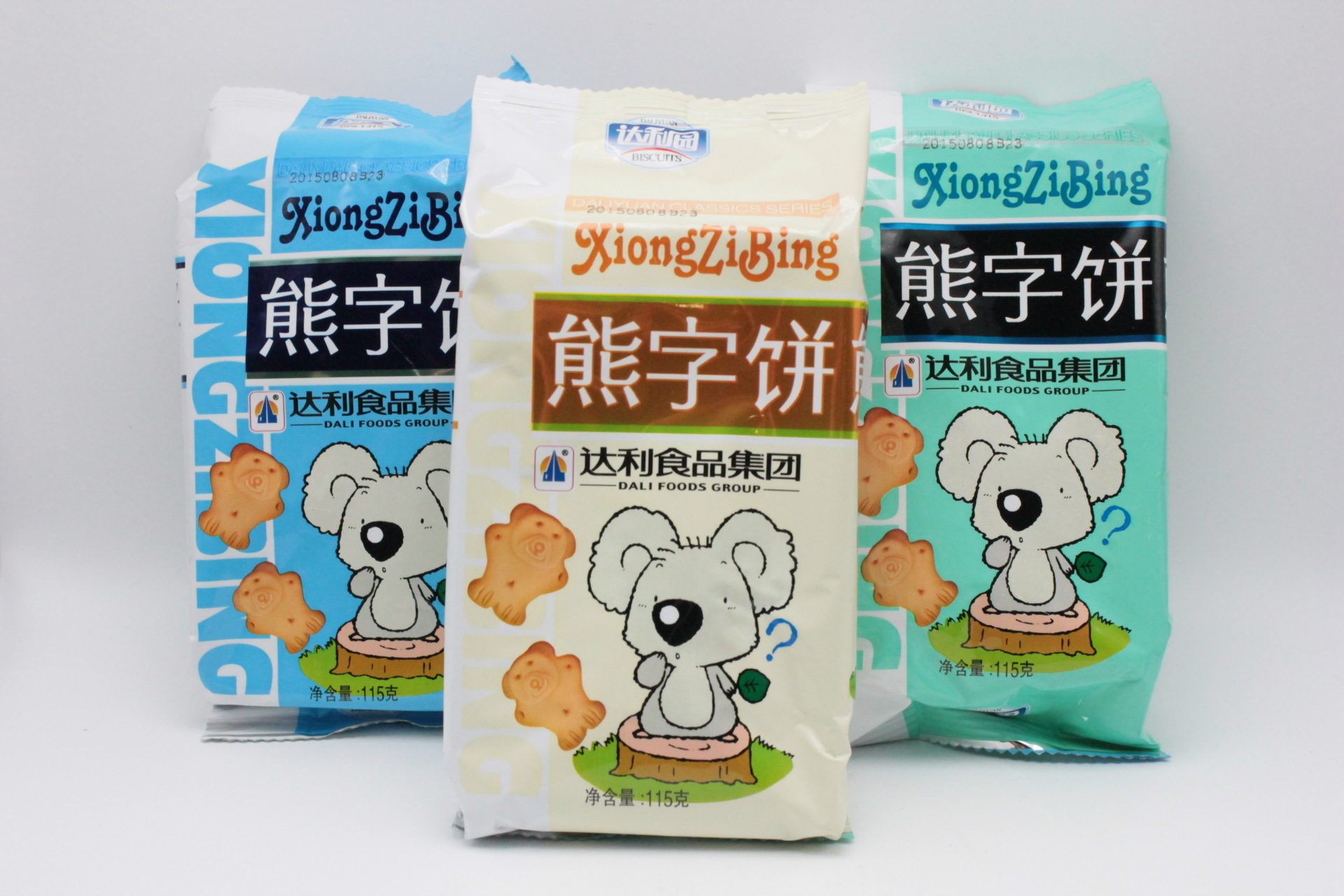 达利园熊字饼干字母饼干115g 达利小熊饼 儿童饼干 香酥脆甜熊仔