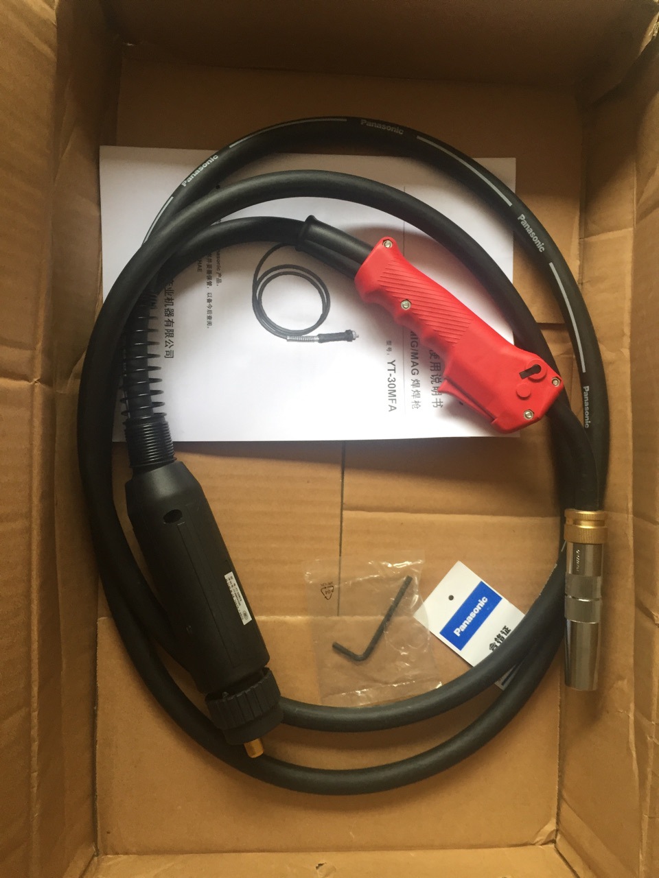 panasonic松下原装铝焊枪yt-30mfa