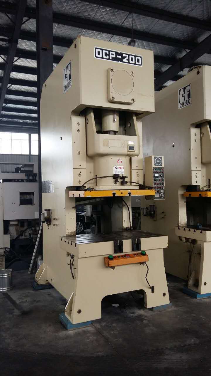 台湾金丰200吨冲床 200t单轴开式冲