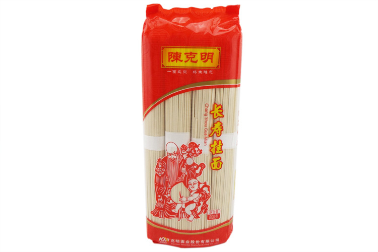 陈克明 长寿挂面 800g 包装 方便速食粗粮待煮面条 非油炸