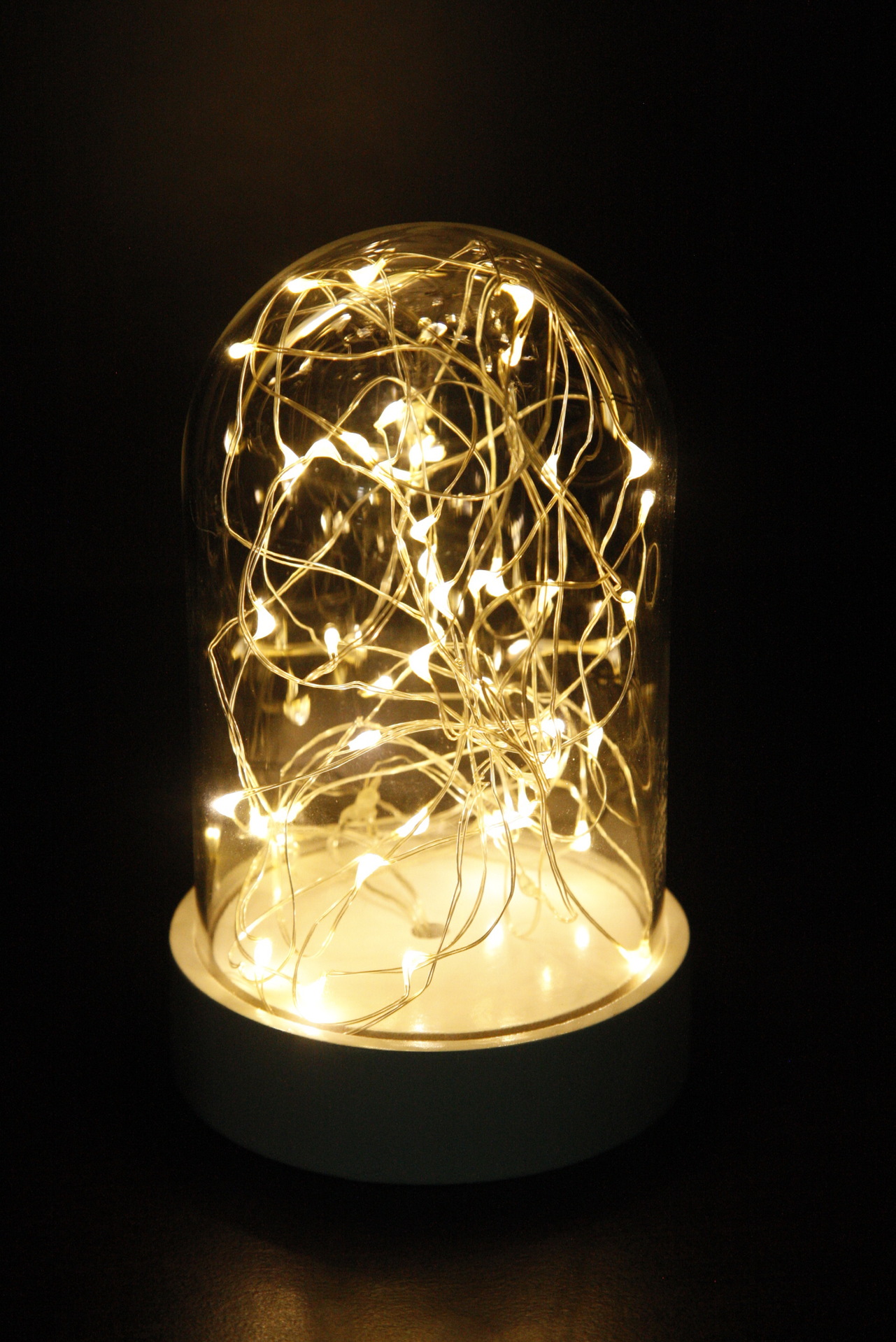 dome穹顶玻璃铜线灯,透明或者喷色,电